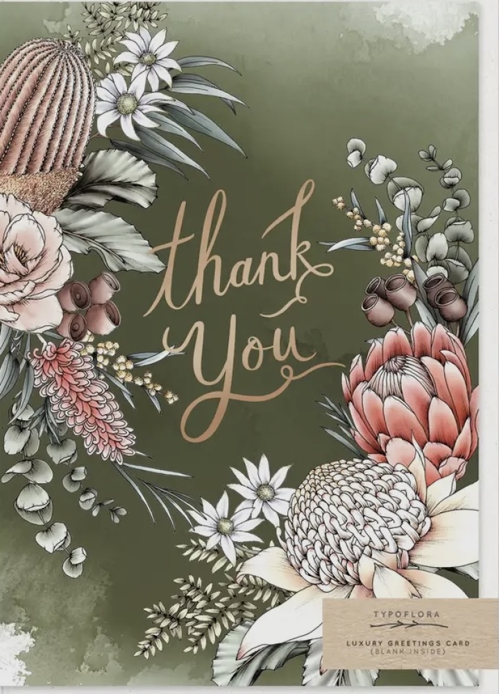 Native Thank You Card