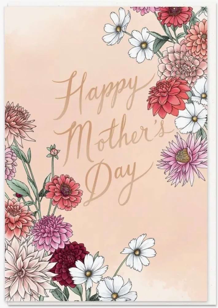 Happy Mothers Day Cosmos Card