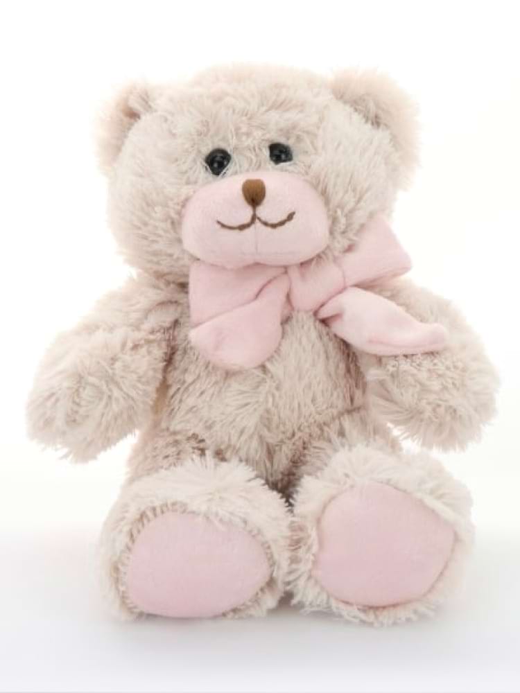 Pink Bow Teddy Bear
