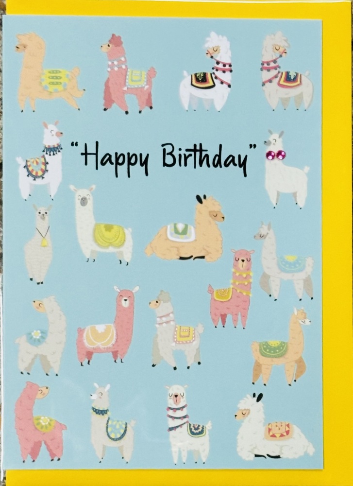 Lotsa Llama’s Birthday Cards