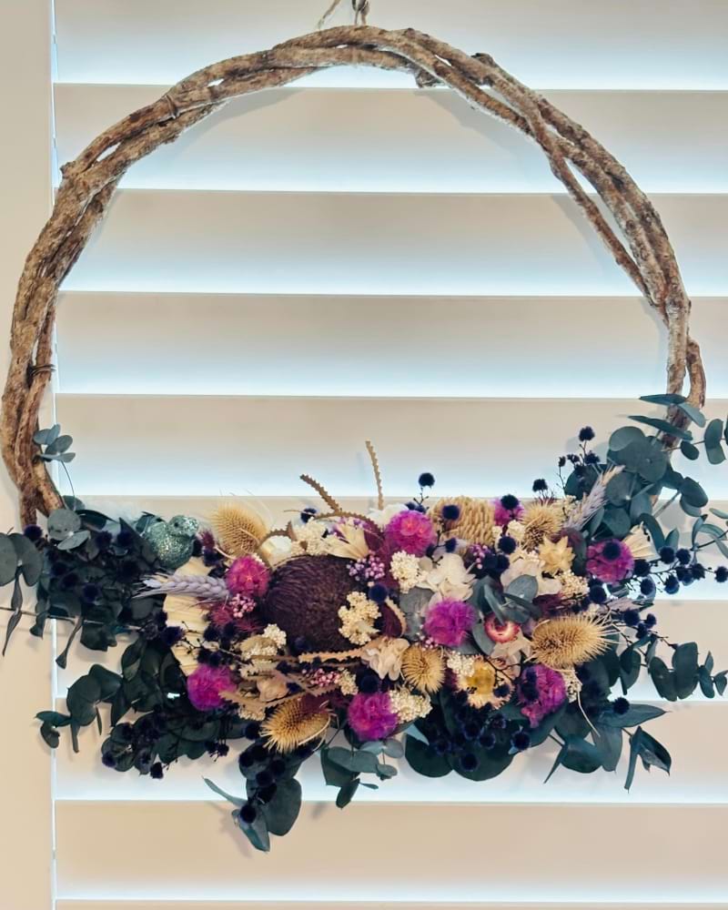 Elaine Preserved Wreath