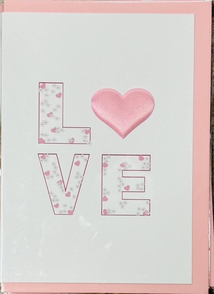LOVE Pink Card