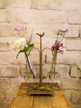 Beautiful Science Beaker Flower Vases