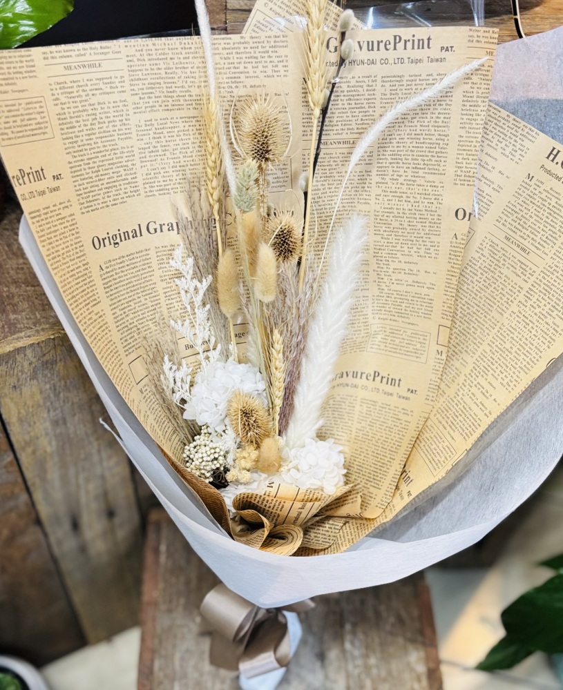 Naturally You Preserved Posy