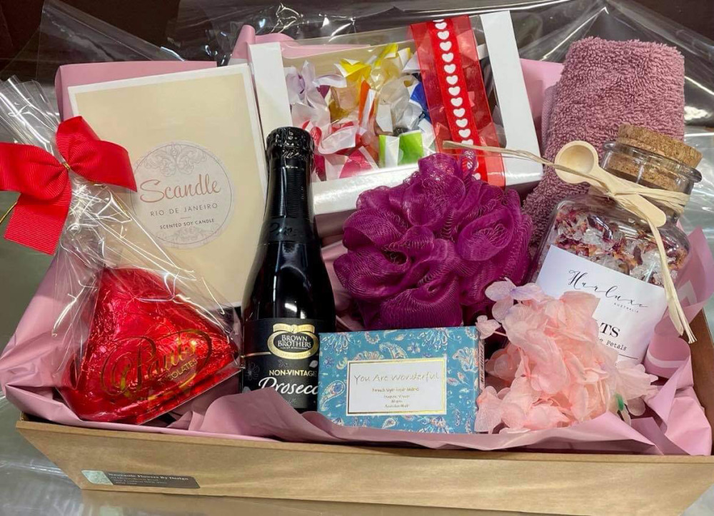Hamper of Romantic Treats