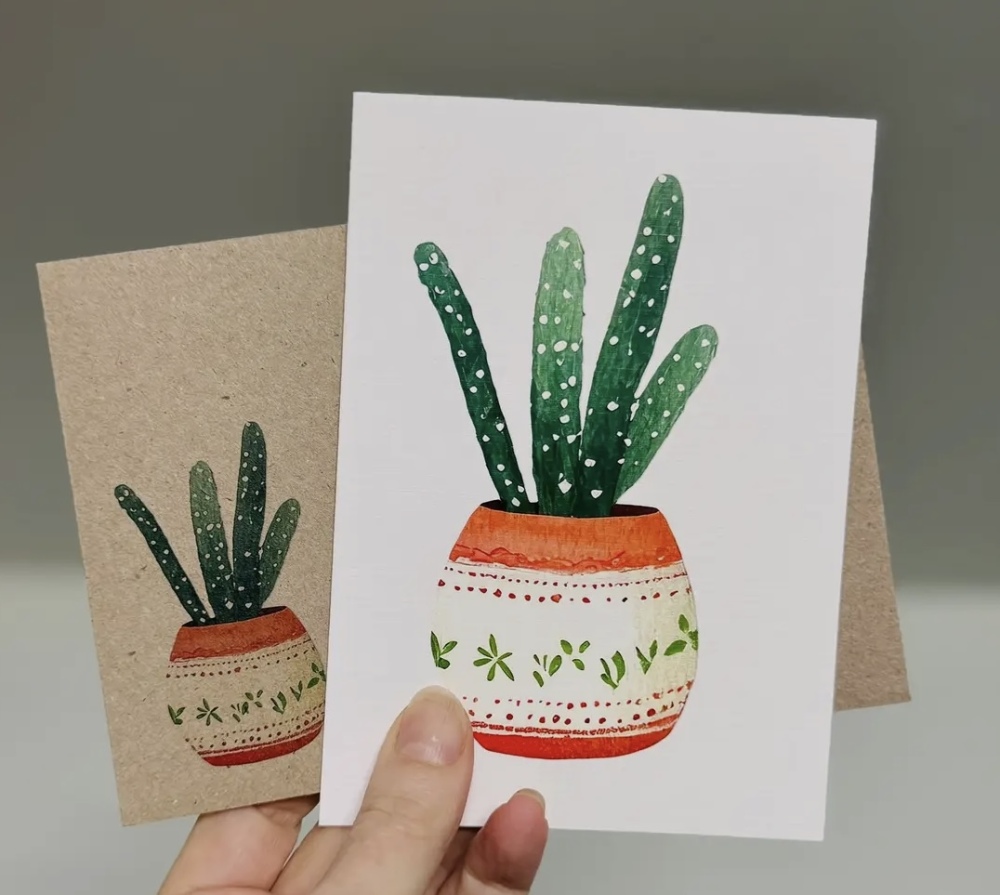 Cactus Card 