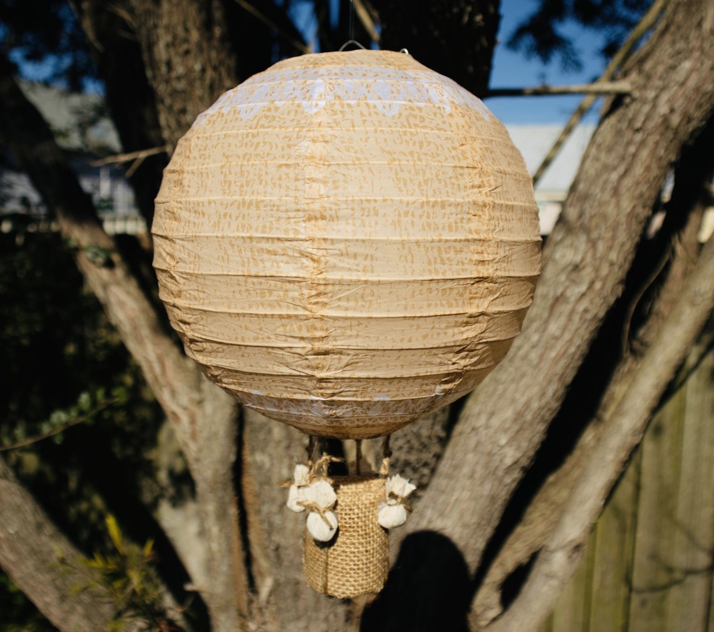 Sweet Dreams Hot Air Balloon - Small Natural