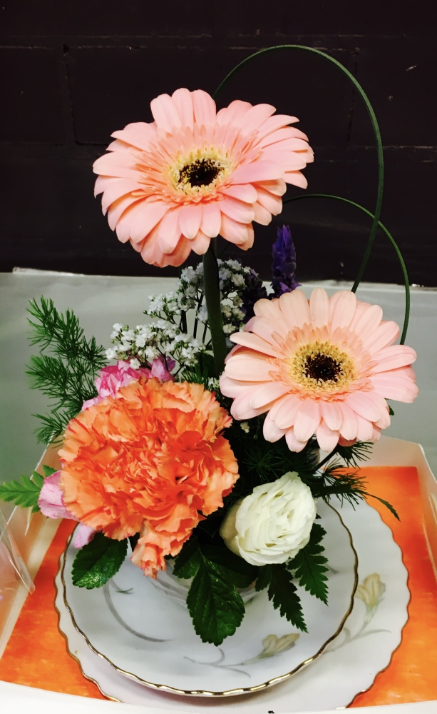 Orange Teacup