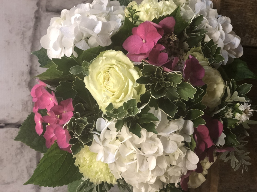 Hydrangea Wedding Bouquet