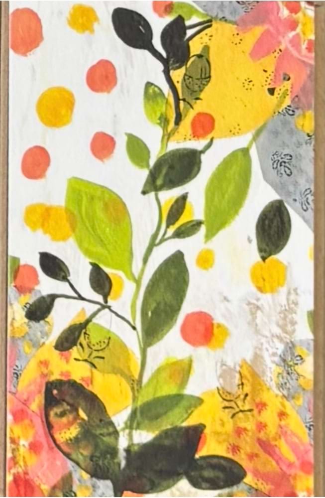 Autumn Leaves artisan card