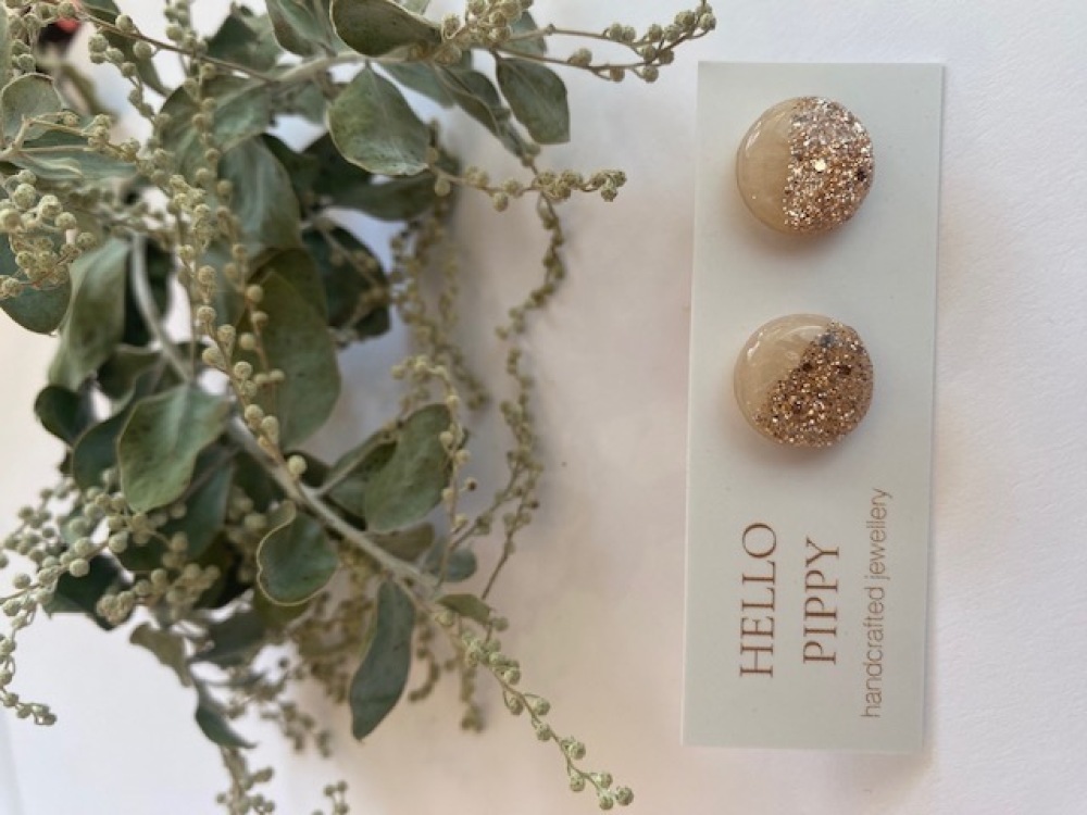 Handcrafted Butterscotch Earrings 
