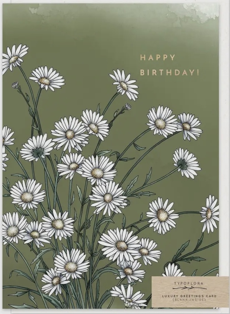 Daisy Birthday Card