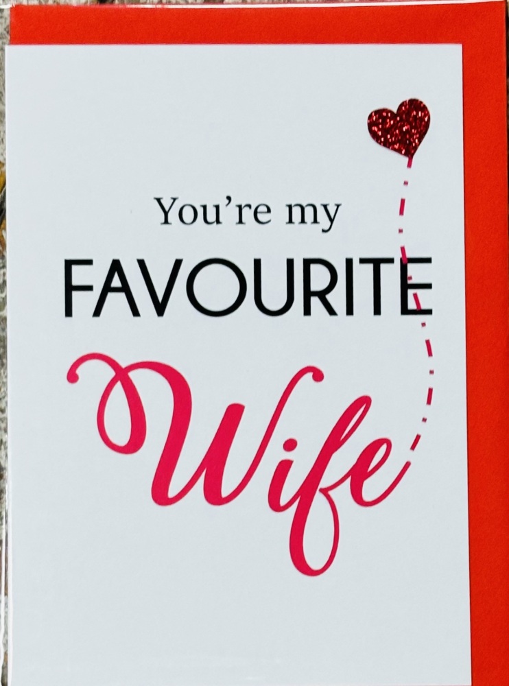 Favourite Wife Card