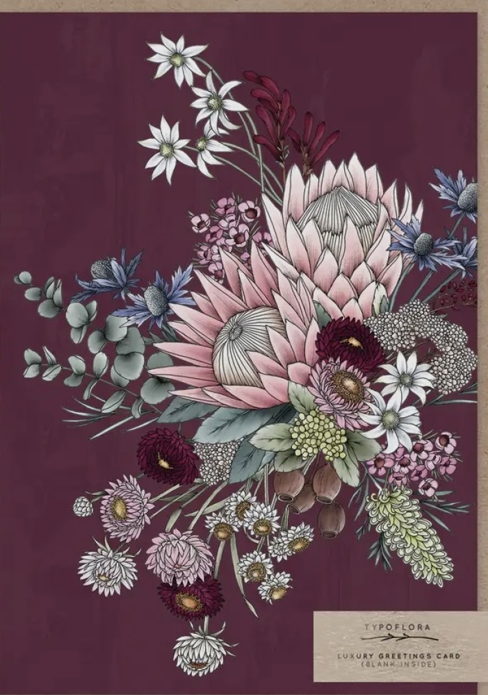 King Protea Card