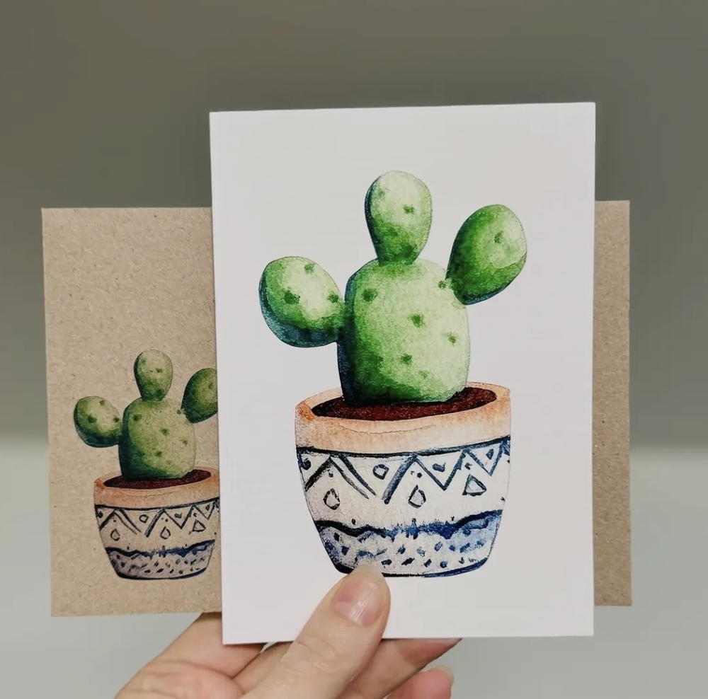 Mr Cactus Card