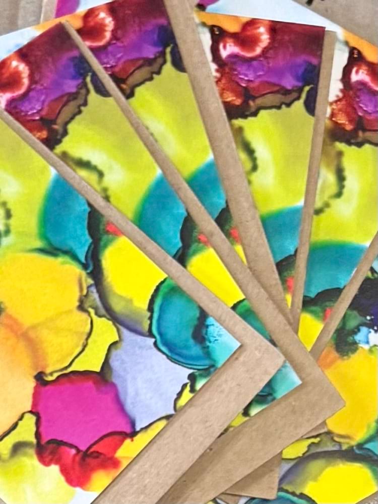 Abstract Water Colour Balloons