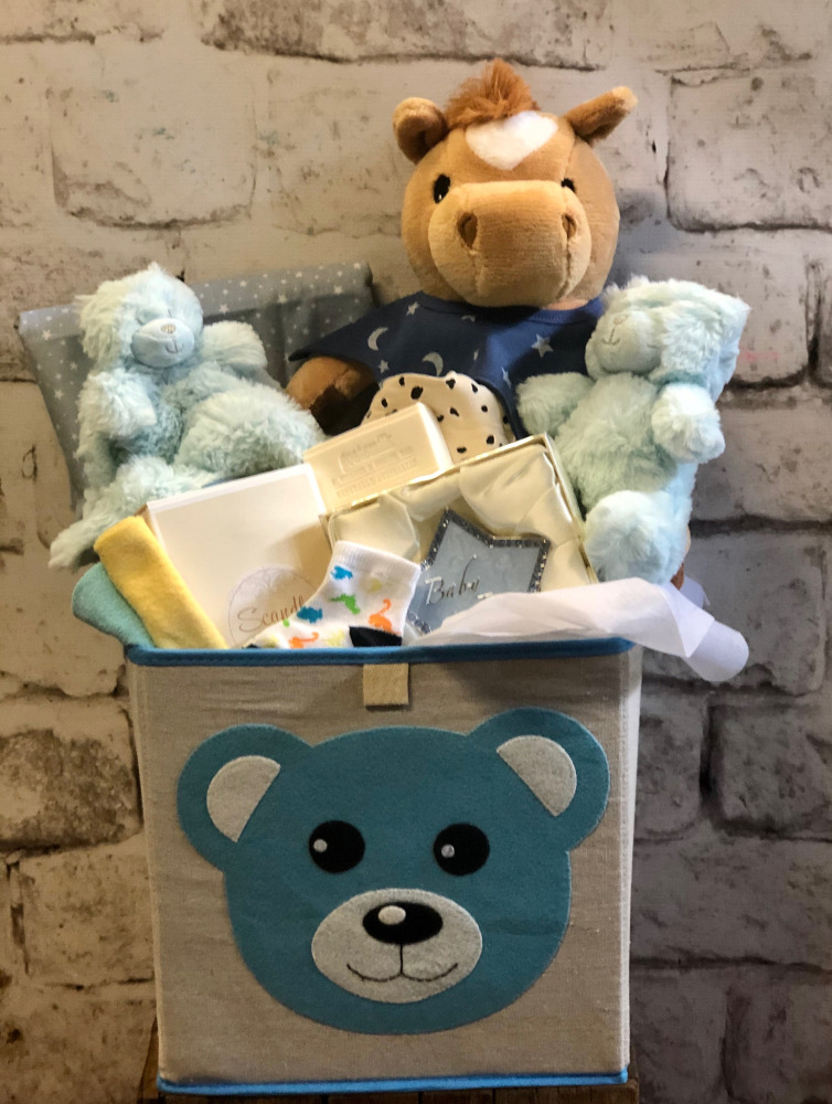 Beautiful Blues Baby Hamper