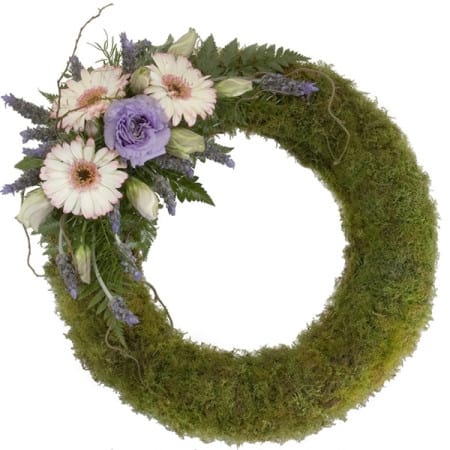 Moss Wreath Arrangement