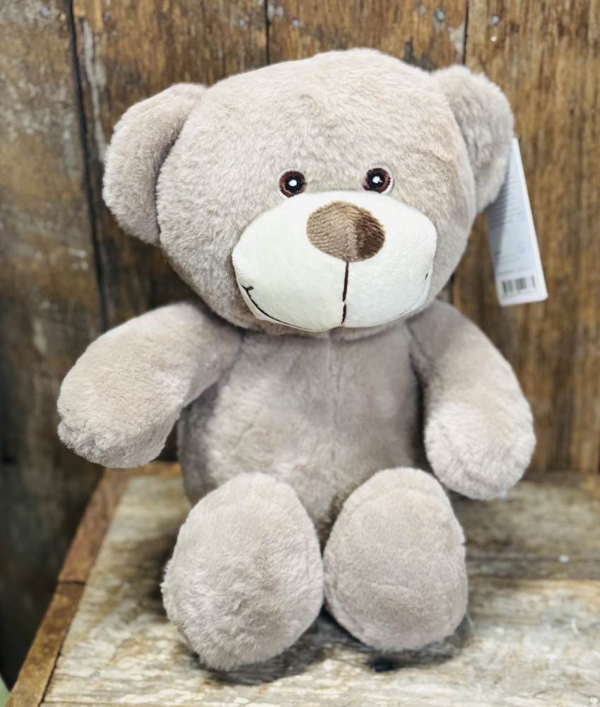 Mr Snuggles Taupe Teddy Bear
